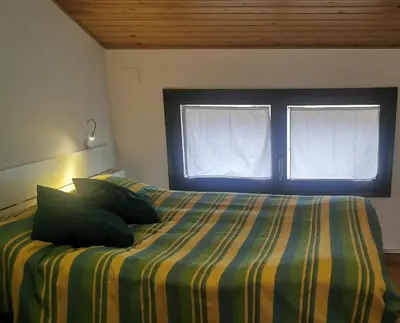 Cama o camas de una habitación en Casa Ferrero