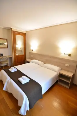 Cama o camas de una habitación en Hotel Rooms Ducay