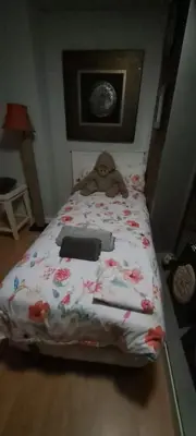Cama o camas de una habitación en Triplex Deluxe con terrazas al Pirineo y Golf