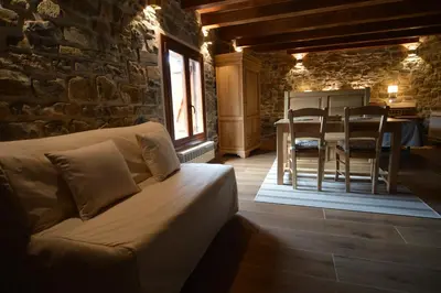 Zona de estar de Hotel Rural El Portón de Murillo