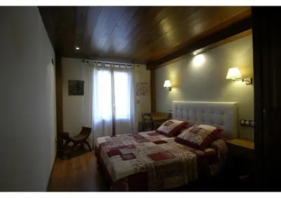 Cama o camas de una habitación en Hotel Rural El Portón de Murillo