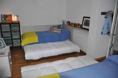 Cama o camas de una habitación en UP BENASQUE Borda Albar