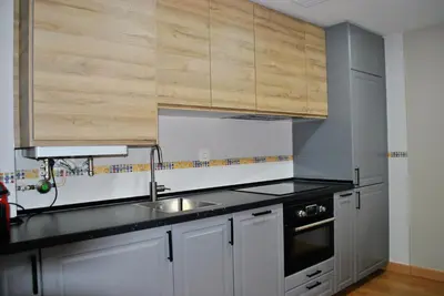 Una cocina o zona de cocina en La Casa de la Montaña