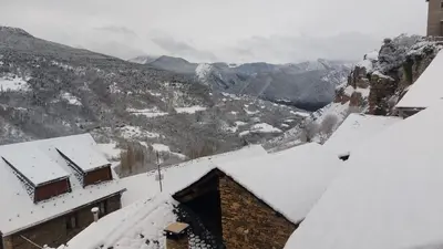 Apartament Rural Burg en invierno