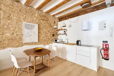 Una cocina o zona de cocina en ¡Precioso apartamento en la calle Estafeta!