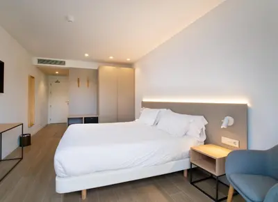 Cama o camas de una habitación en Hotel Trinkete