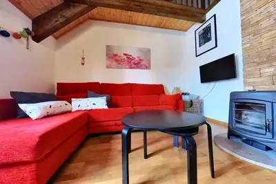 Una televisión o centro de entretenimiento en Casa Ligües - tucasaenlospirineos
