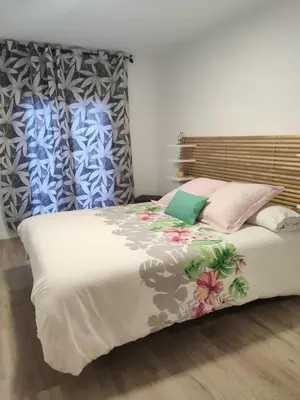 Cama o camas de una habitación en Apartamento Confort II