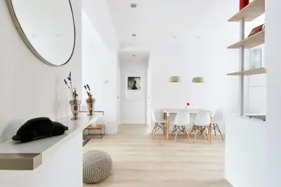 Plano de Bonito acogedor apartamento en centro de Pamplona