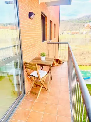 Un balcón o terraza de Can Pep