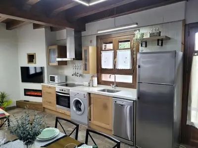 Una cocina o zona de cocina en El Pajar de la Plaza