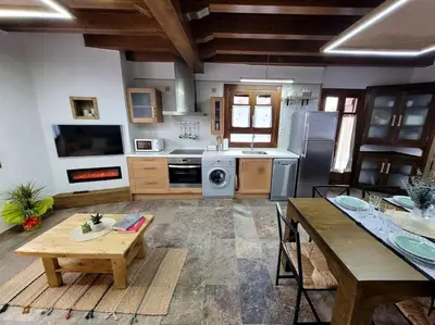 Una cocina o zona de cocina en El Pajar de la Plaza