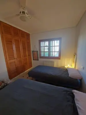 Cama o camas de una habitación en Casa Mandarina