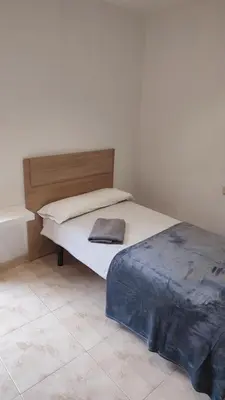 Cama o camas de una habitación en La Quadra de Quelo 3