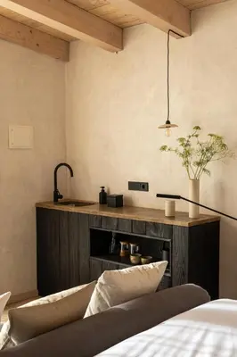 Una cocina o zona de cocina en Cabañas Agotzenea