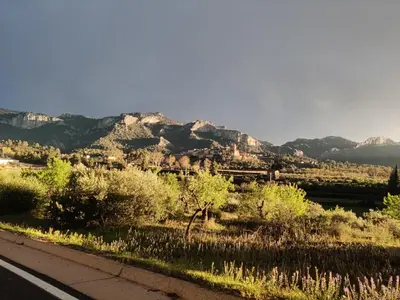 Paisaje cerca de este apartamento