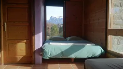 Cama o camas de una habitación en La Cicuarala