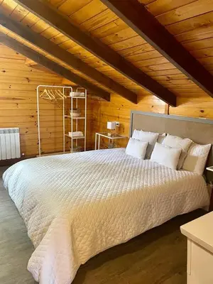 Cama o camas de una habitación en Villa Independente con Piscina Privada - perfecto familia y grupos