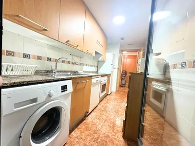 Una cocina o zona de cocina en Dos Torres César Augusto - Larga temporada
