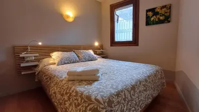 Cama o camas de una habitación en Borén muntanyes i neu
