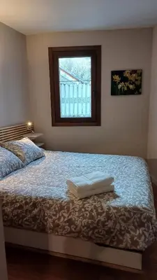 Cama o camas de una habitación en Borén muntanyes i neu