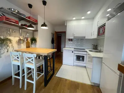 Una cocina o zona de cocina en Apartamento Alba4