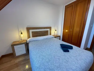 Cama o camas de una habitación en Apartamento Alba4
