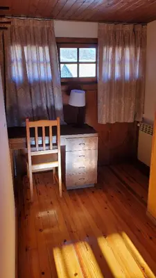 Cama o camas de una habitación en Balcón de la Peña Cancias