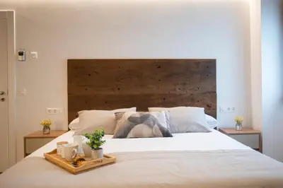 Cama o camas de una habitación en Casa Rural Kabia