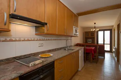 Una cocina o zona de cocina en Casa Soltero Apartamentos