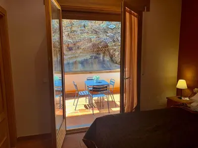 Cama o camas de una habitación en Apartamento Pineta
