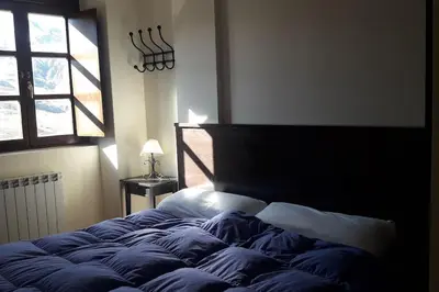 Cama o camas de una habitación en Ibones azules