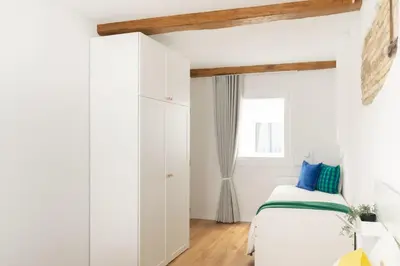 Cama o camas de una habitación en Increíble, amplio, cómodo y céntrico apartamento