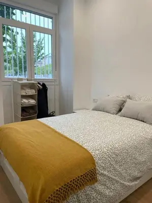 Cama o camas de una habitación en Nidito Enamorados