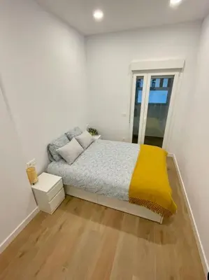 Cama o camas de una habitación en Nidito Sandua