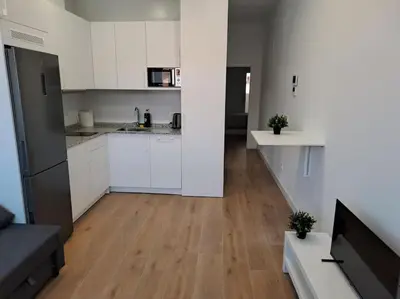 Una cocina o zona de cocina en Nidito Sandua
