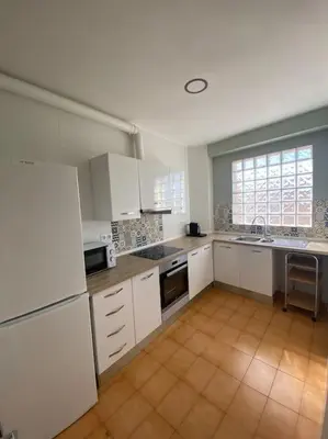 Una cocina o zona de cocina en Apartamento ideal para familias