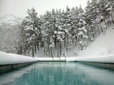 Hotel Continental Balneario de Panticosa en invierno