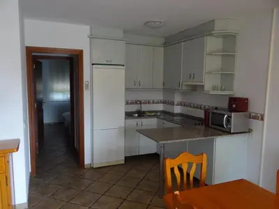 Una cocina o zona de cocina en Ebro Fishing