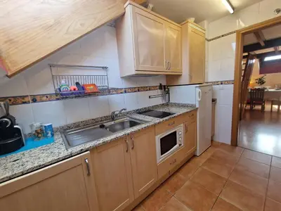 Una cocina o zona de cocina en APARTAMENTO GABAS