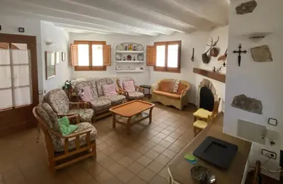 Zona de estar de Cal Cutxó - Nou balneari rural per la família