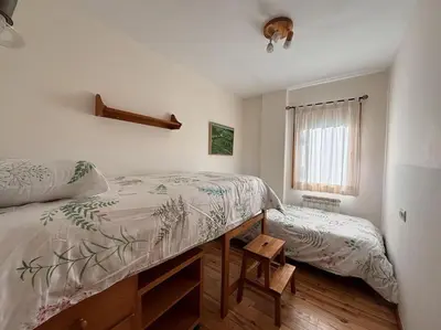 Cama o camas de una habitación en BPIRINEOS-Esera