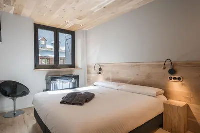 Cama o camas de una habitación en Montardo by SeaMount Rentals