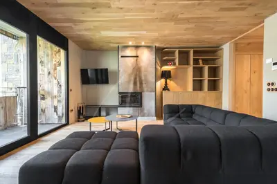 Zona de estar de Montardo by SeaMount Rentals