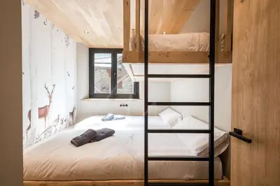 Cama o camas de una habitación en Montardo by SeaMount Rentals
