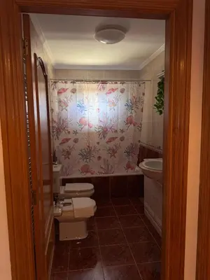 Un baño de Casa Rural Los Rubios