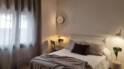 Cama o camas de una habitación en La Posada de Ruba