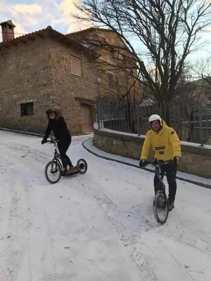 Casa Albana Alacón en invierno