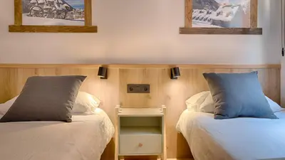 Cama o camas de una habitación en Casa Tino