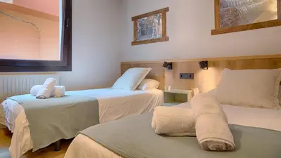 Cama o camas de una habitación en Casa Tino